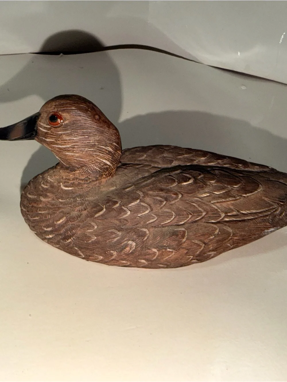 Vintage Duck Decoy small Figurines Hand Painted set of 3